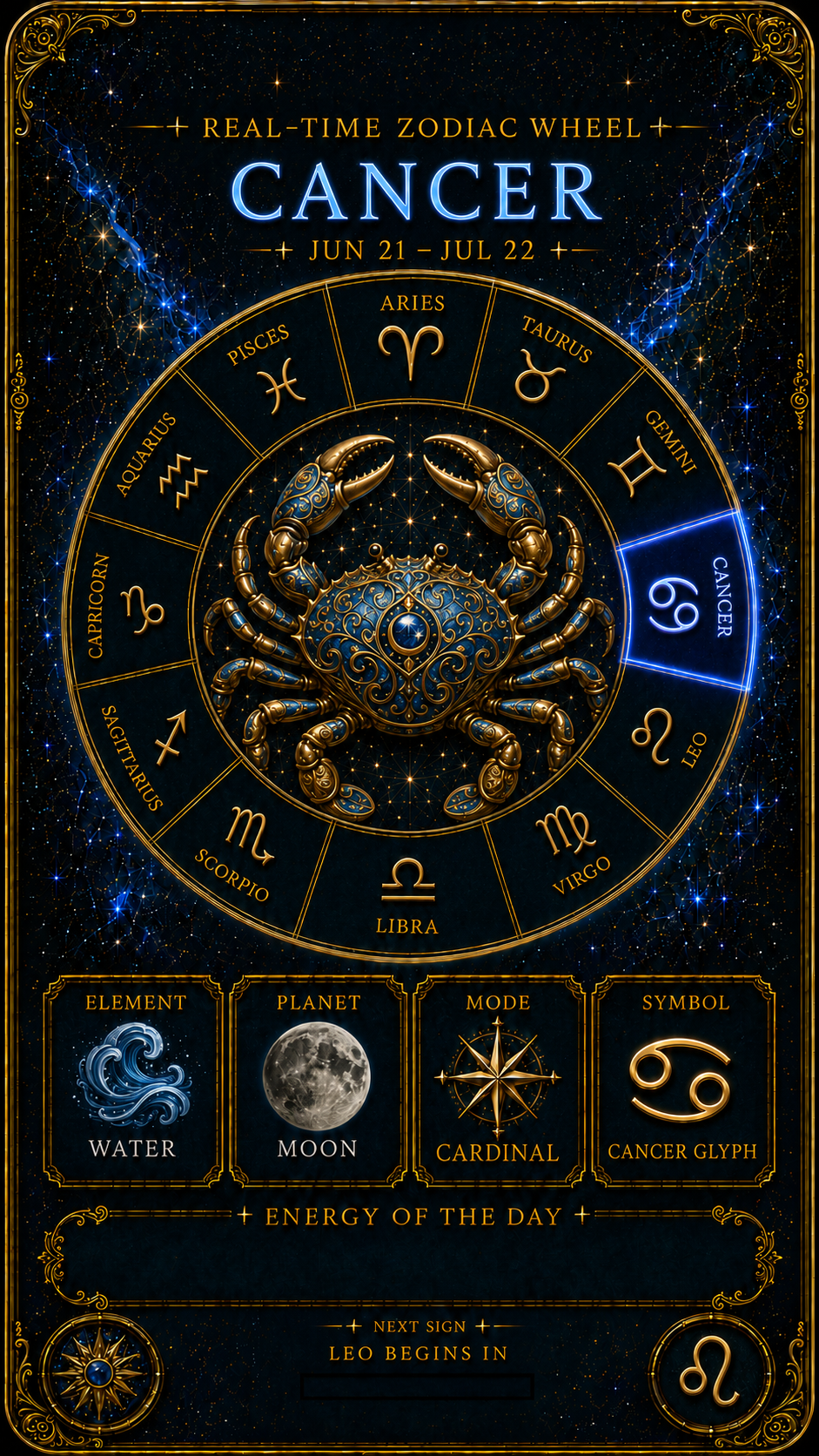 CANCER Zodiac Live